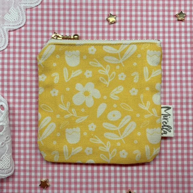 Yellow Flower Big Purse 