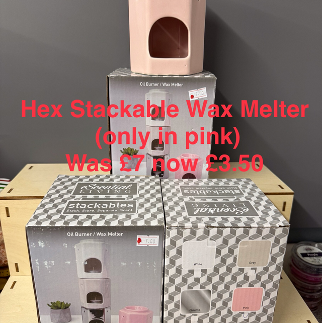 Hex Pink Shaped Wax Melter