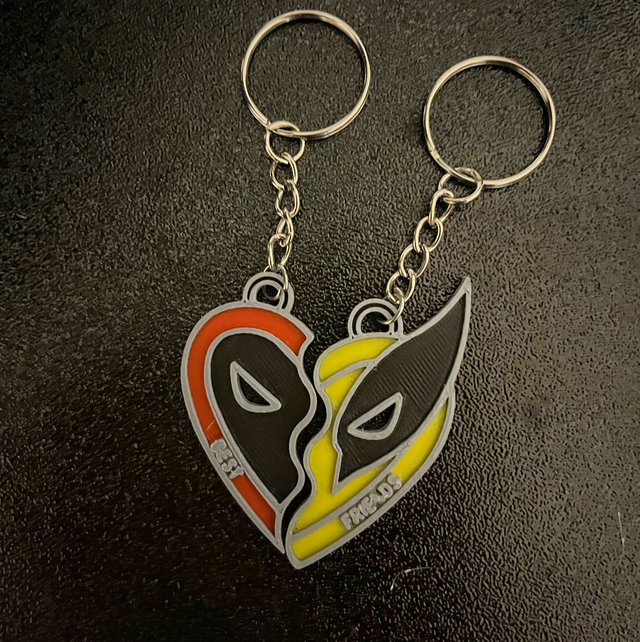 Porte clé Deadpool et Wolverine