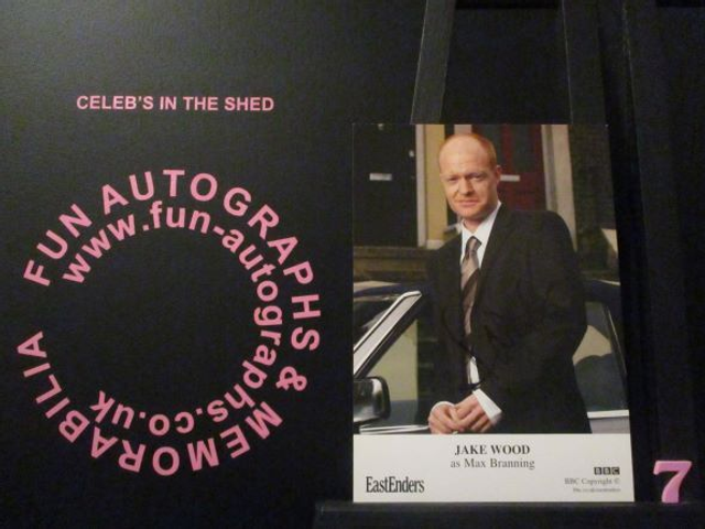 Jake Wood (Max Branning) Authentic Autographed EastEnders 6x4 Cast Card (7)