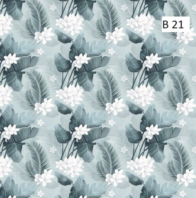 Panneau Fleur 1  en simili  - Back femme chic 5