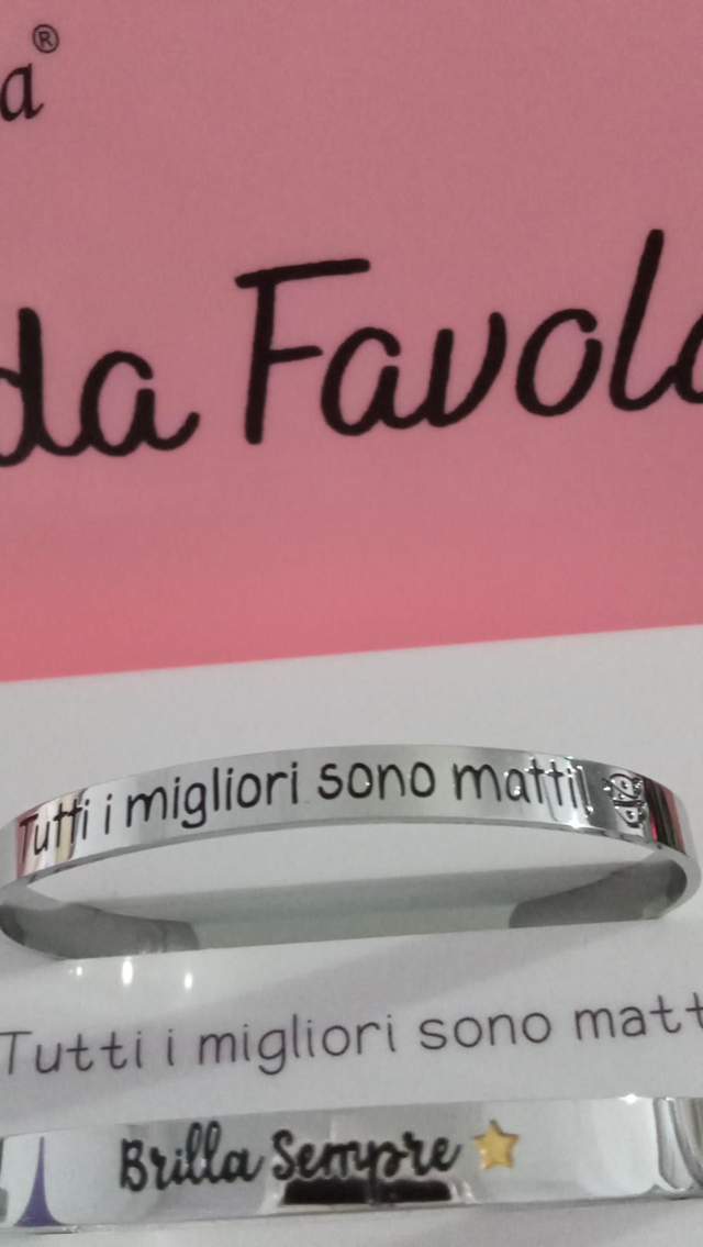 Bracciale " tutti i migliori sono matti'