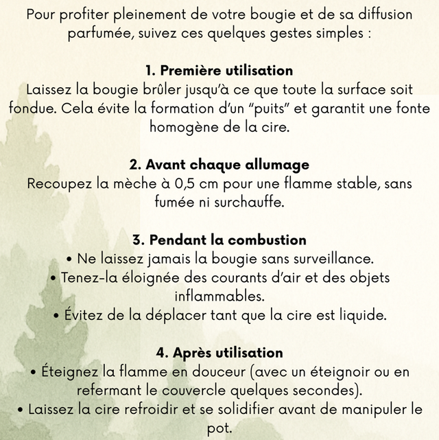 Bougie Sucre d’orge