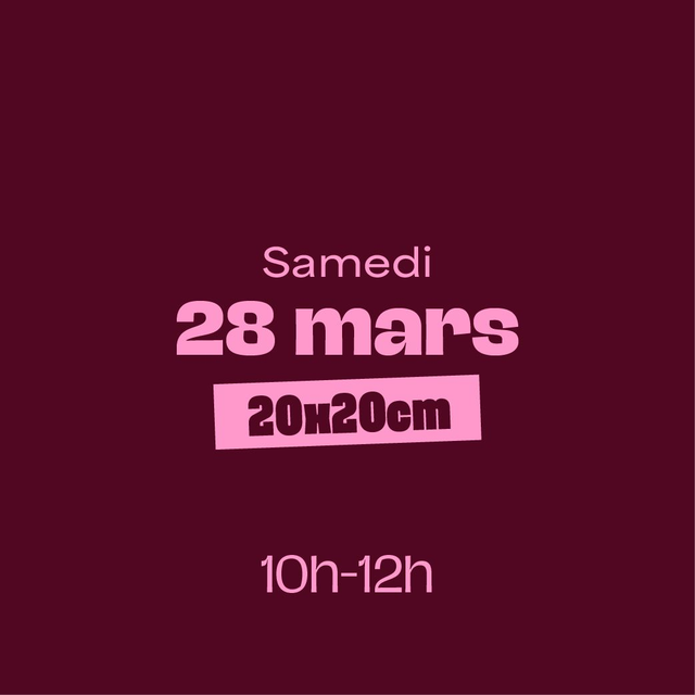 Atelier Tufting - 20x20 - 28/03