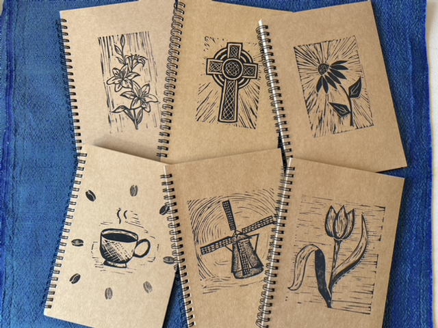 Spiral Bound Notebook with Blank Pages