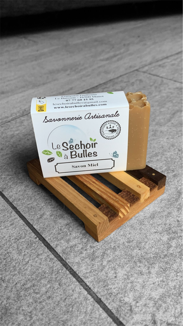 Porte savon en bois vendu seul