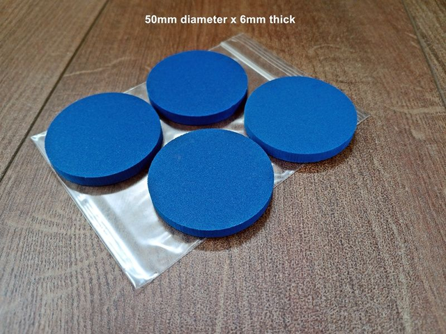 Polyurethane Audio Isolation pads Turntables, CD players, DAC's, Speakers 8 pack