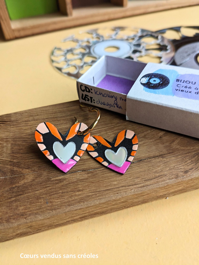 Coeurs (sans créoles) Ozone et ABBA 