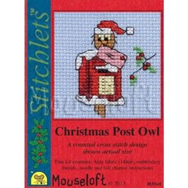Mouseloft Christmas Post Owl
