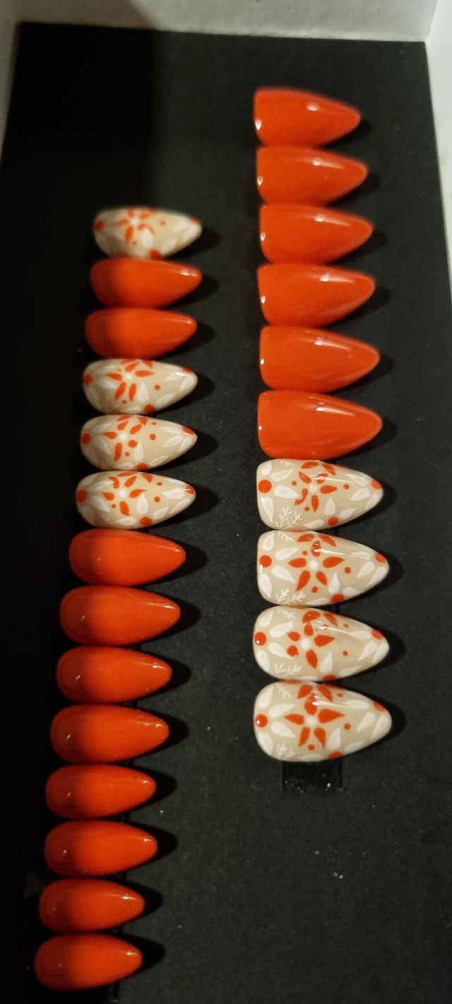 Orange foliage Amande XS