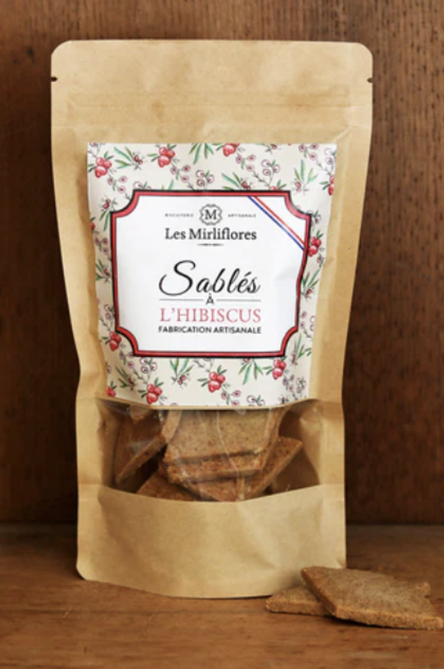Sablés à l'hibiscus pur beurre : Nouveauté