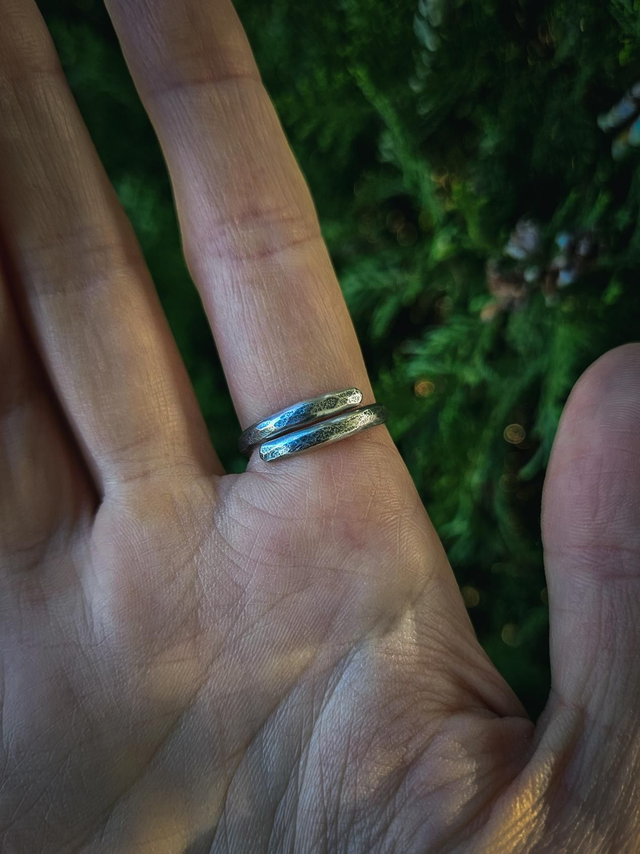 Duo Sapin pendentif + bague