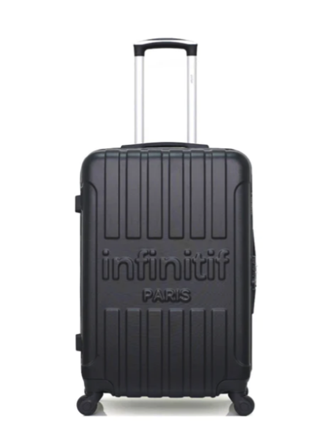 VALISE CABINE RIGIDE XXS LOW COST noir
