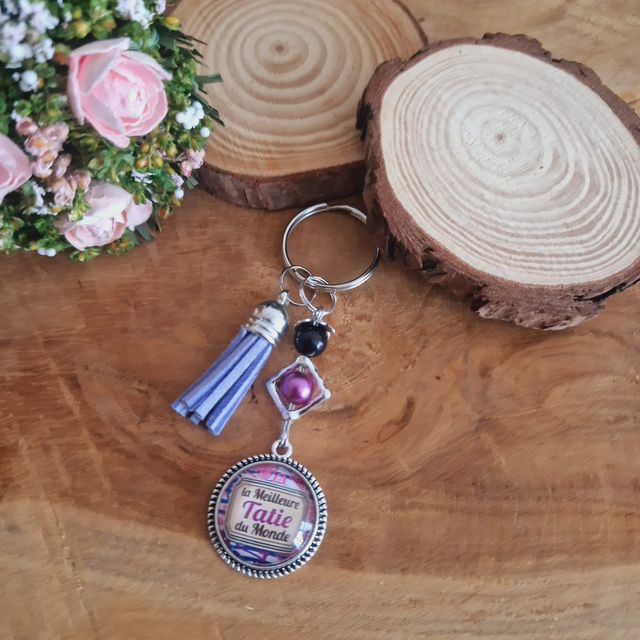 Porte clé pour tatie
