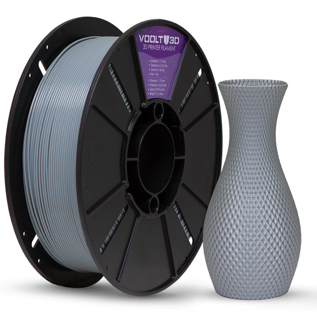 PLA Cinza Claro Sólido