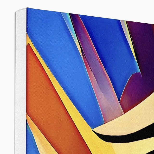 Canvas Wall Art, Supergirl, Superhero digital art, hand drawn, Colourful Comic book art, Wall Decor,