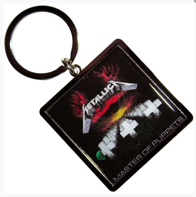 METALLICA KEYCHAIN: MASTER OF PUPPETS