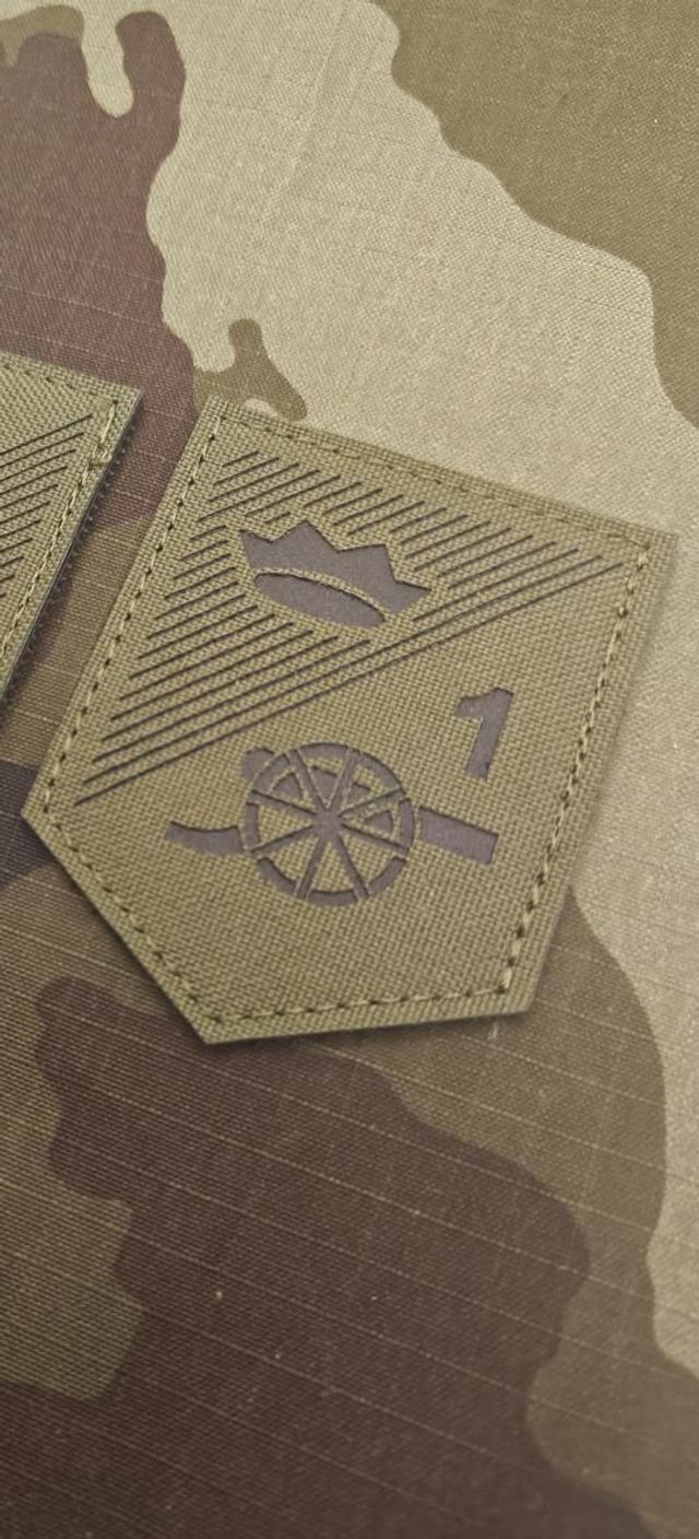 1 BAR Laser cut IR patch 