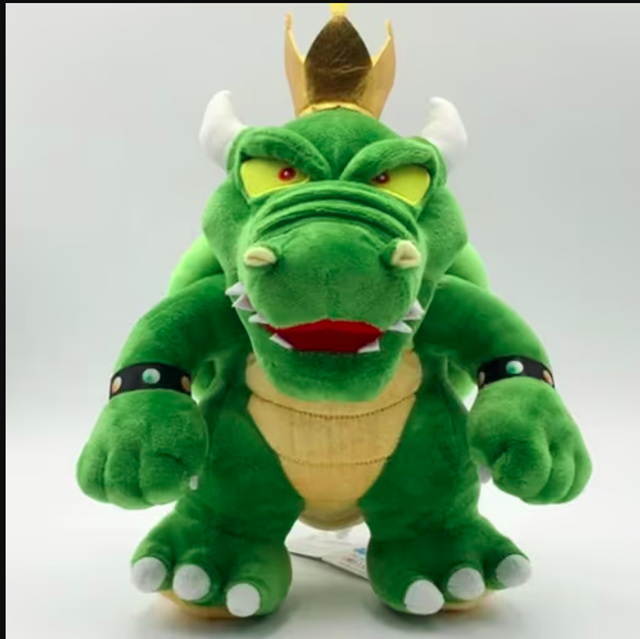 Super Mario grote knuffel Koning Bowser (25cm)