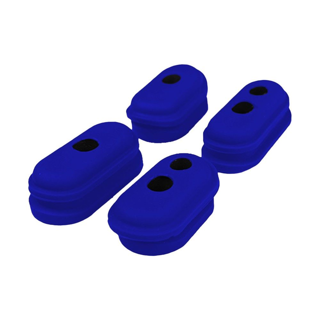 Lot de 4 bouchons protection câbles Xiaomi M365 &amp; M365 Pro (Bleu)
