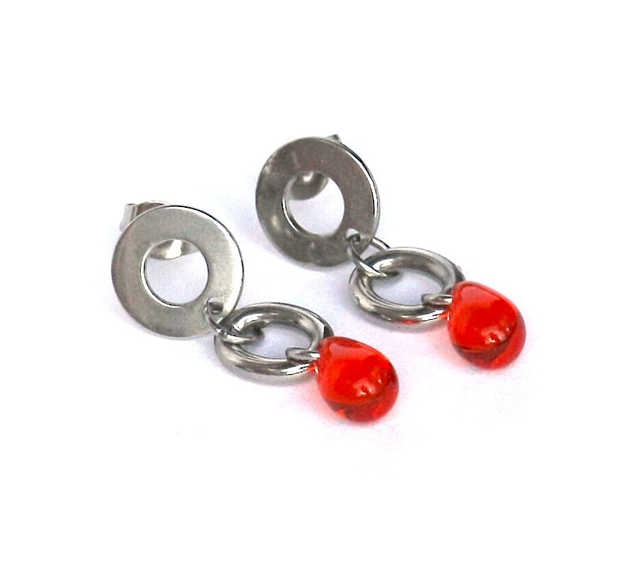 'breakfast' earrings