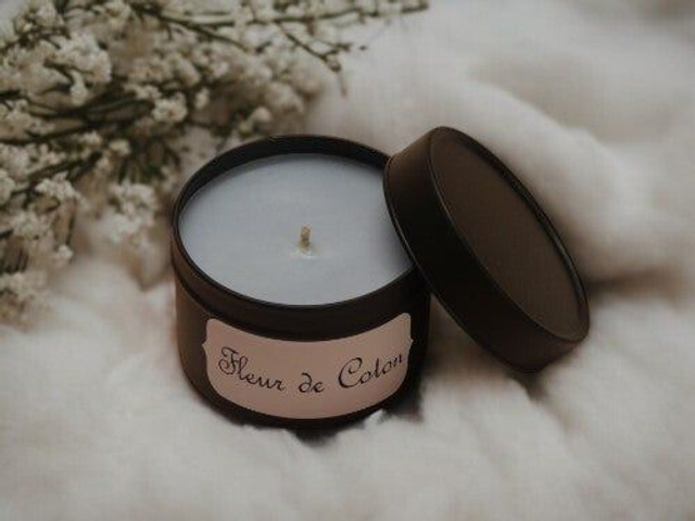 Bougie parfumée "Fleur de coton"