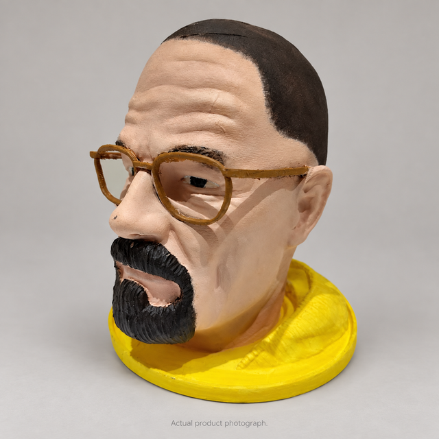 Walter White – Hand-Finished Character Bust – UK Made