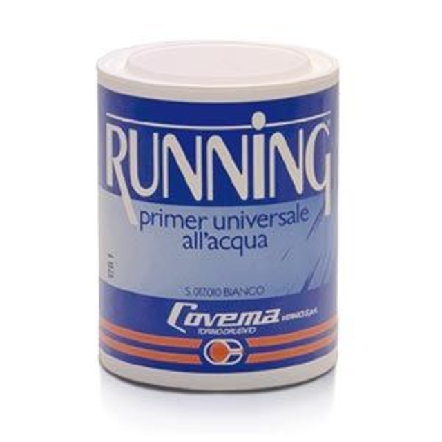 Running Bianco - Fondo acrilico opaco universale inodore ad acqua 	750 ml