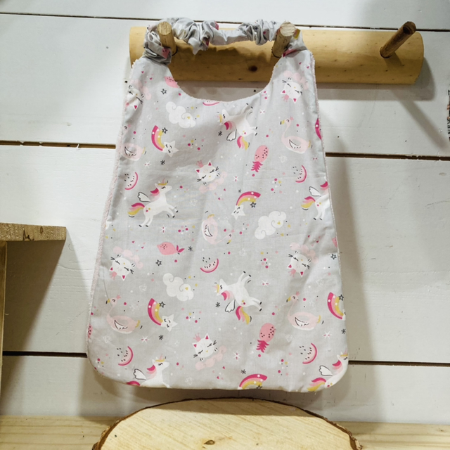 Grand bavoir licorne 