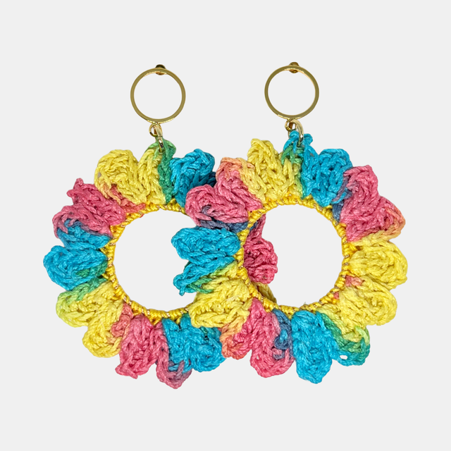 Rainbow Suns Earrings