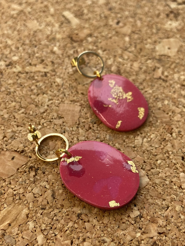 Boucles d'oreilles Ova