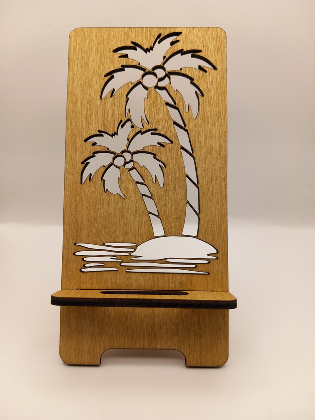 Support de téléphone palmiers 