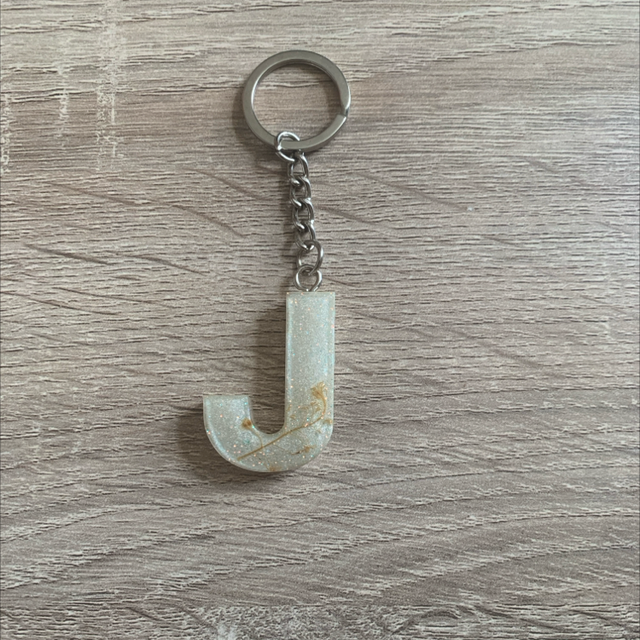 Porte-clés lettre J