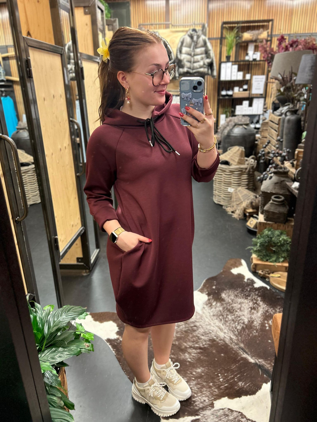 Chill sweater bordeaux