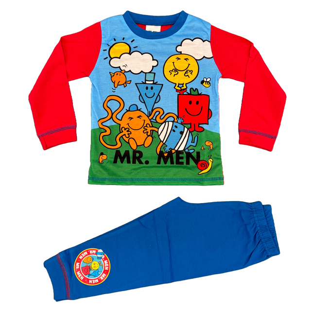 Boys Mr Men and Little Miss Pyjamas 2-5 Years