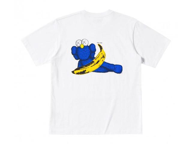 KAWS x Uniqlo Warhol UT Graphic T-shirt White (Taille M)
