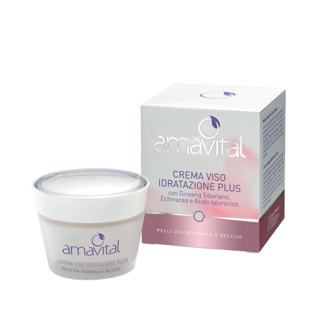 CREMA VISO IDRATANTE PLUS 5OML  AMAVITAL