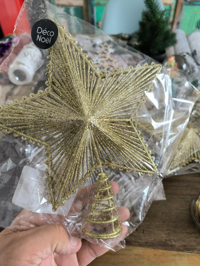 CIME ARBRE DE NOËL ETOILE MODÈLE 2