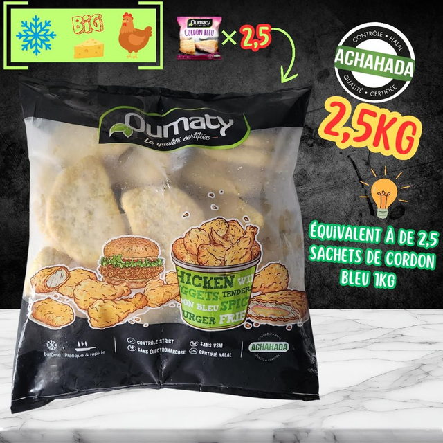 🐓 Cordon Bleu 🧀 Format Familial 👨‍👩‍👧‍👧