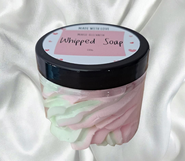 Strawberry &amp; Lime Whipped Soap