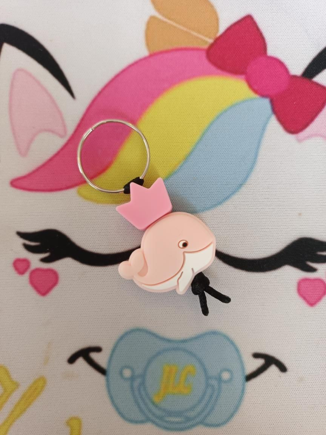 Mini porte clés Baleine