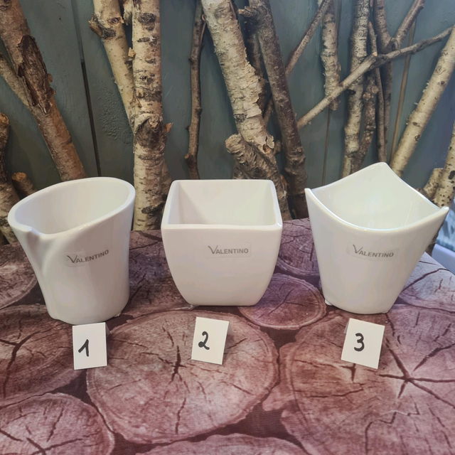 Valentino Minikübel 8cm glasiert 
