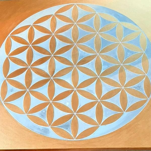 Fleur de Vie Peinture Énergétique (plusieurs formats)