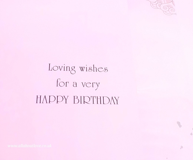 SISTER-IN-LAW BIRTHDAY CARD "For you sister- in- law a special message"