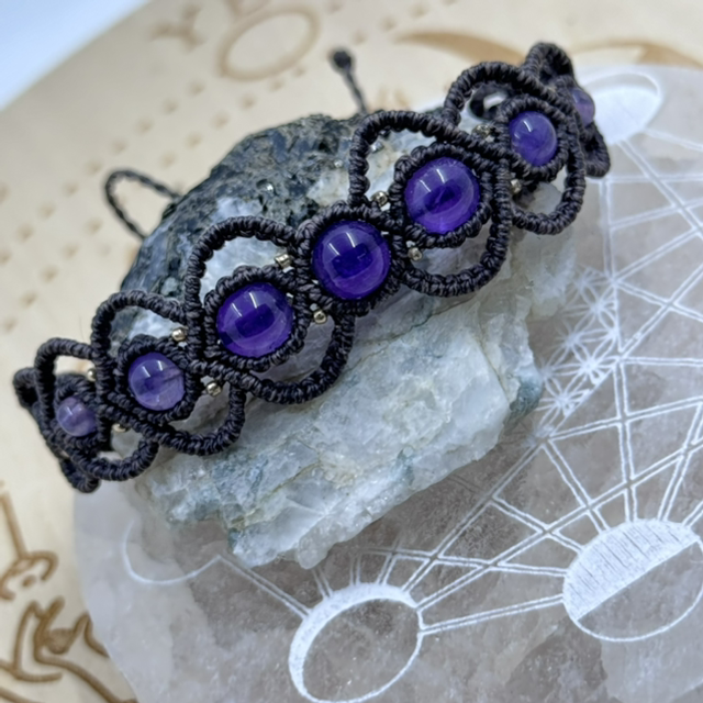 Bracelet CIRCÉ améthyste 