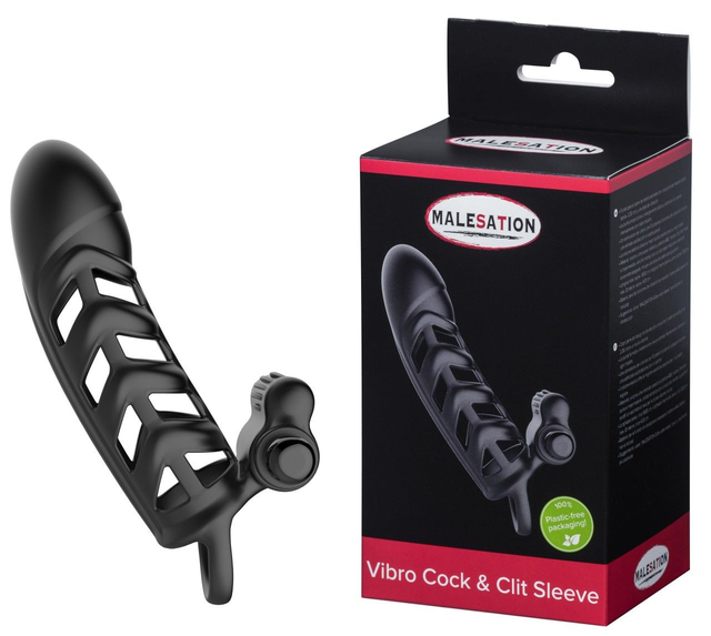 MALESATION Vibro Cock &amp; Clit Sleeve