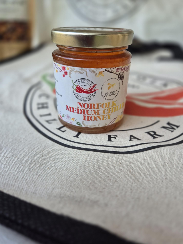 Mild chilli honey
