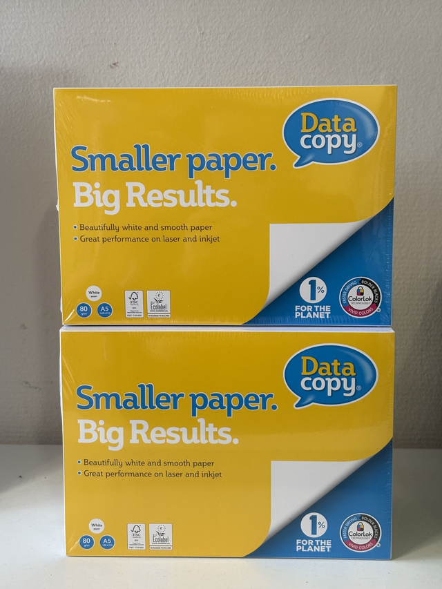 Data Copy  A5 Kopiepapper O Hålat a 500 