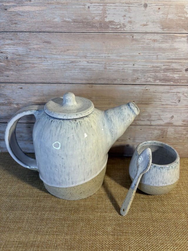 Théière _ Blanc des marais