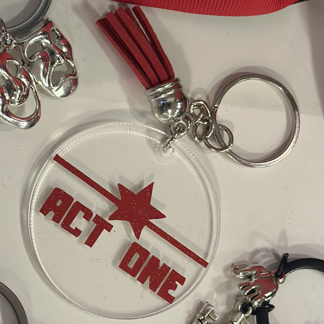 Act One Tassle keyring 